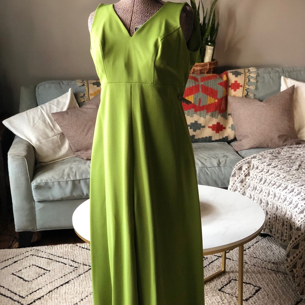 Lime green jumpsuit VINTAGE